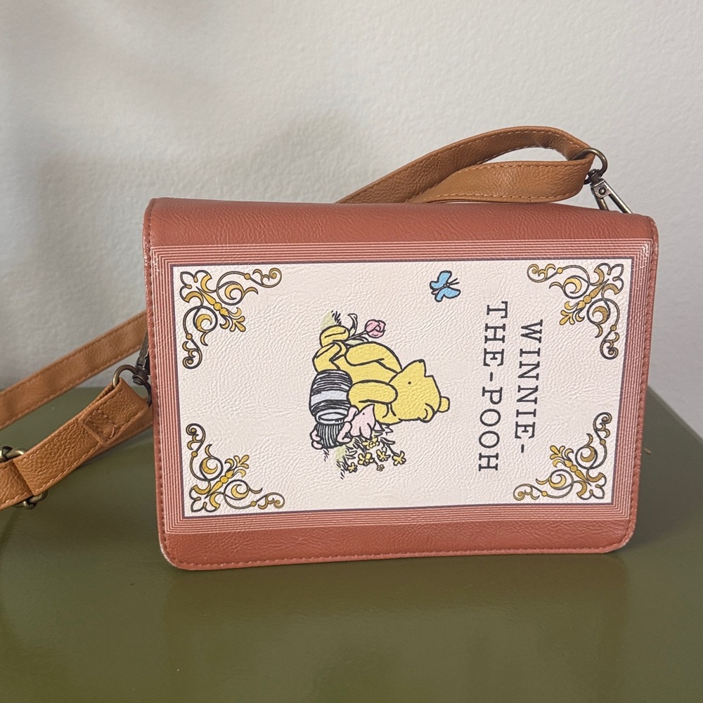 Disney Loungefly Winnie-the-Pooh Illustrated Crossbody Bag